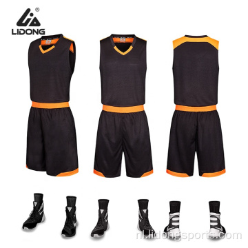 Groothandel aanpassen heren basketbal jerseys ontwerp